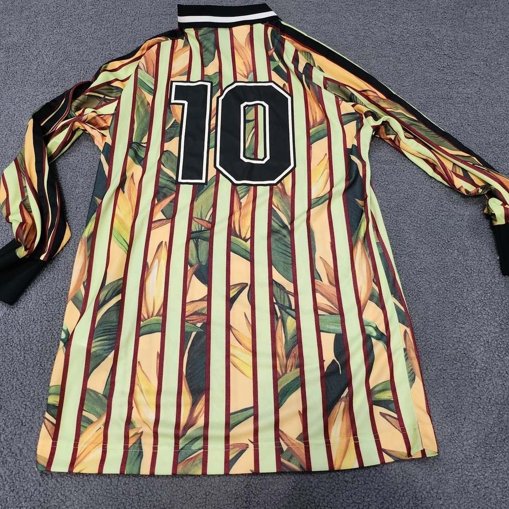 Womens Size XS adidas x Farm Rio Soccer Jersey Dress Premium Print Multi JD6284 - Picture 2 of 5
